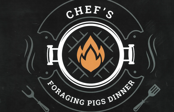 Join us for our Chef's foraging pigs dinner. 3 nights only!