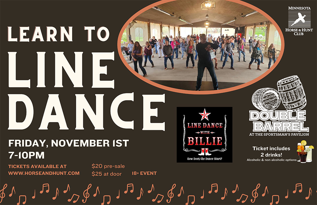 Learn To Line Dance: Friday November 1st, 7-10pm