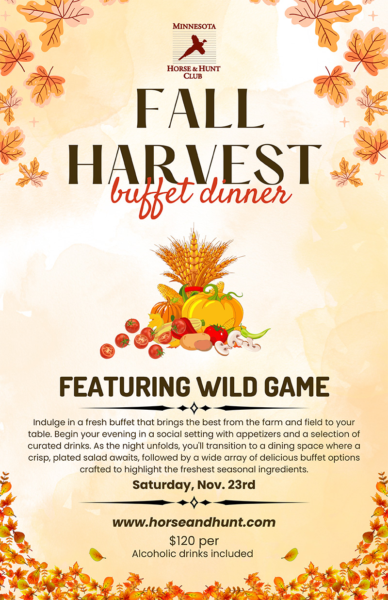 Fall Harvest Buffet Dinner