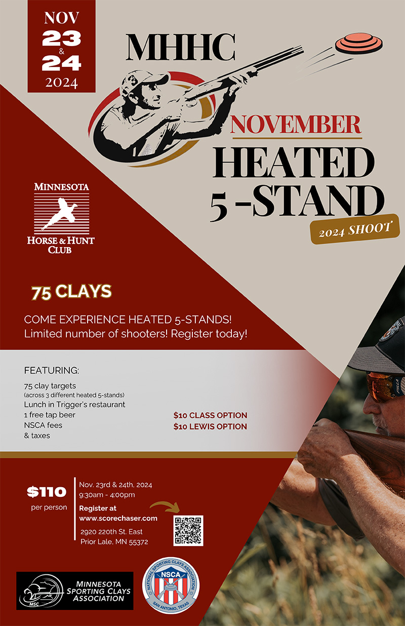 November Heated 5-Stand, Nov23-24