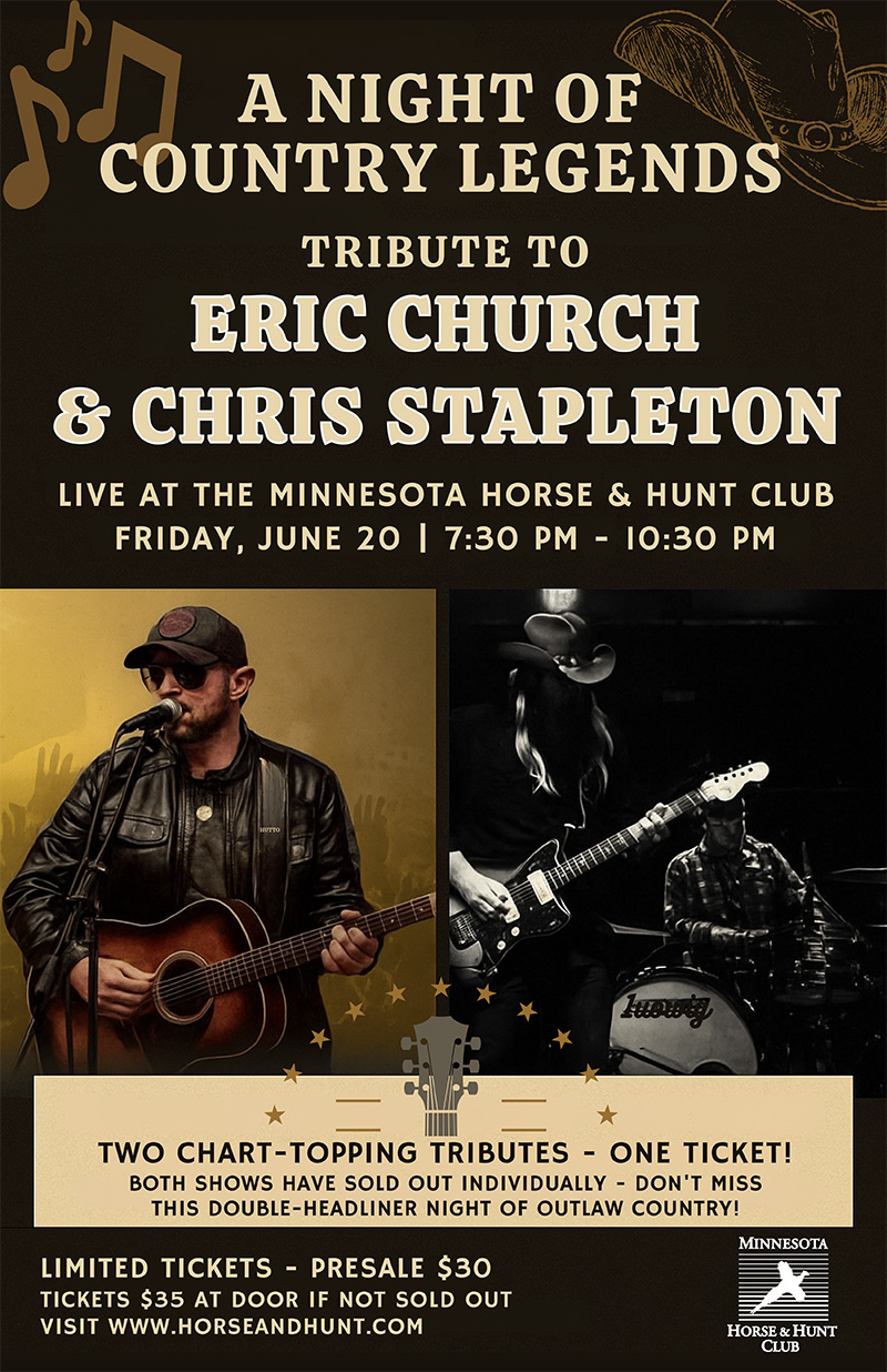 Tribute to Eric Church and Chris Stapleton.