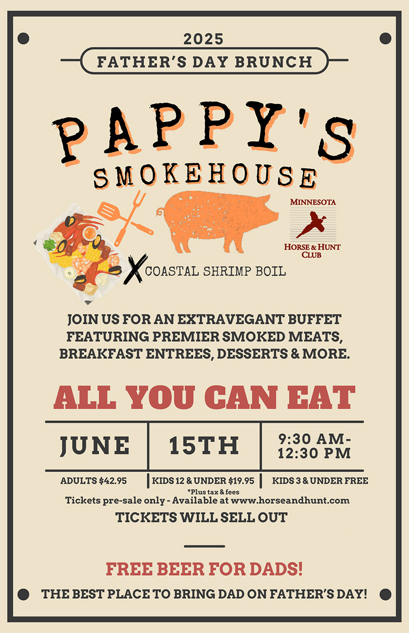 Father's Day Brunch- Pappy's Smokehouse.