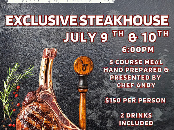 Lodge Dinners, July 9th and 10th.