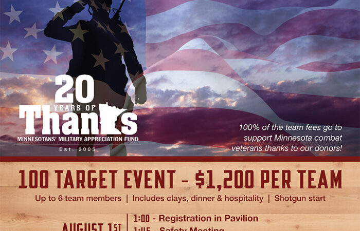 Minnesota Military Appreciation Fund August 1st, 2025.