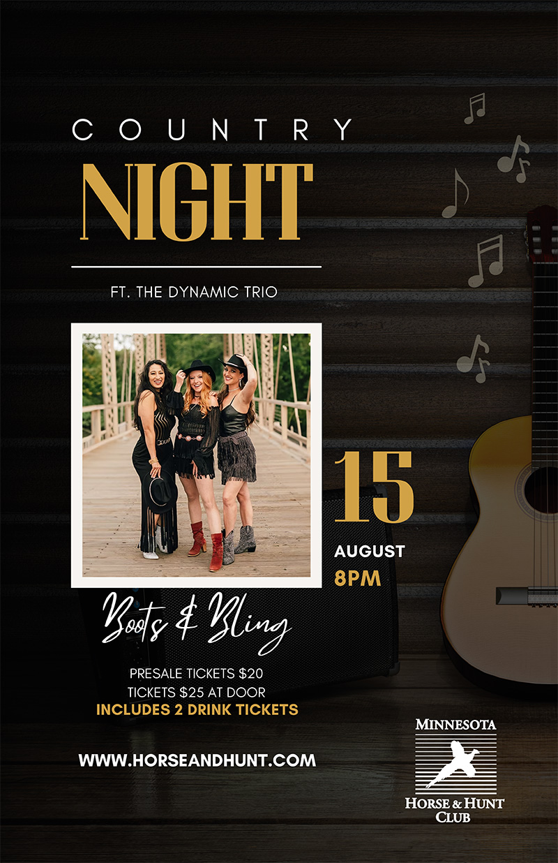 Country Night, August 15th.