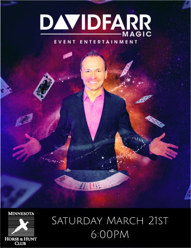 Adult Dinner & Magic Show – March 2026